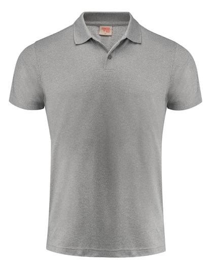 Printer Red Smash Polo Shirt PR2265028 - Grey Melange - Customisable Polos