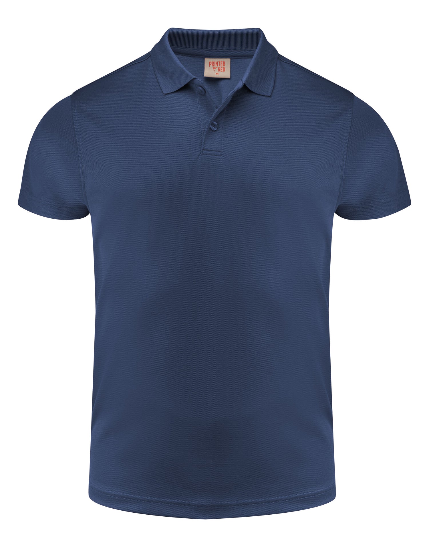 Printer Red Smash Polo Shirt PR2265028 - Navy - Customisable Polos