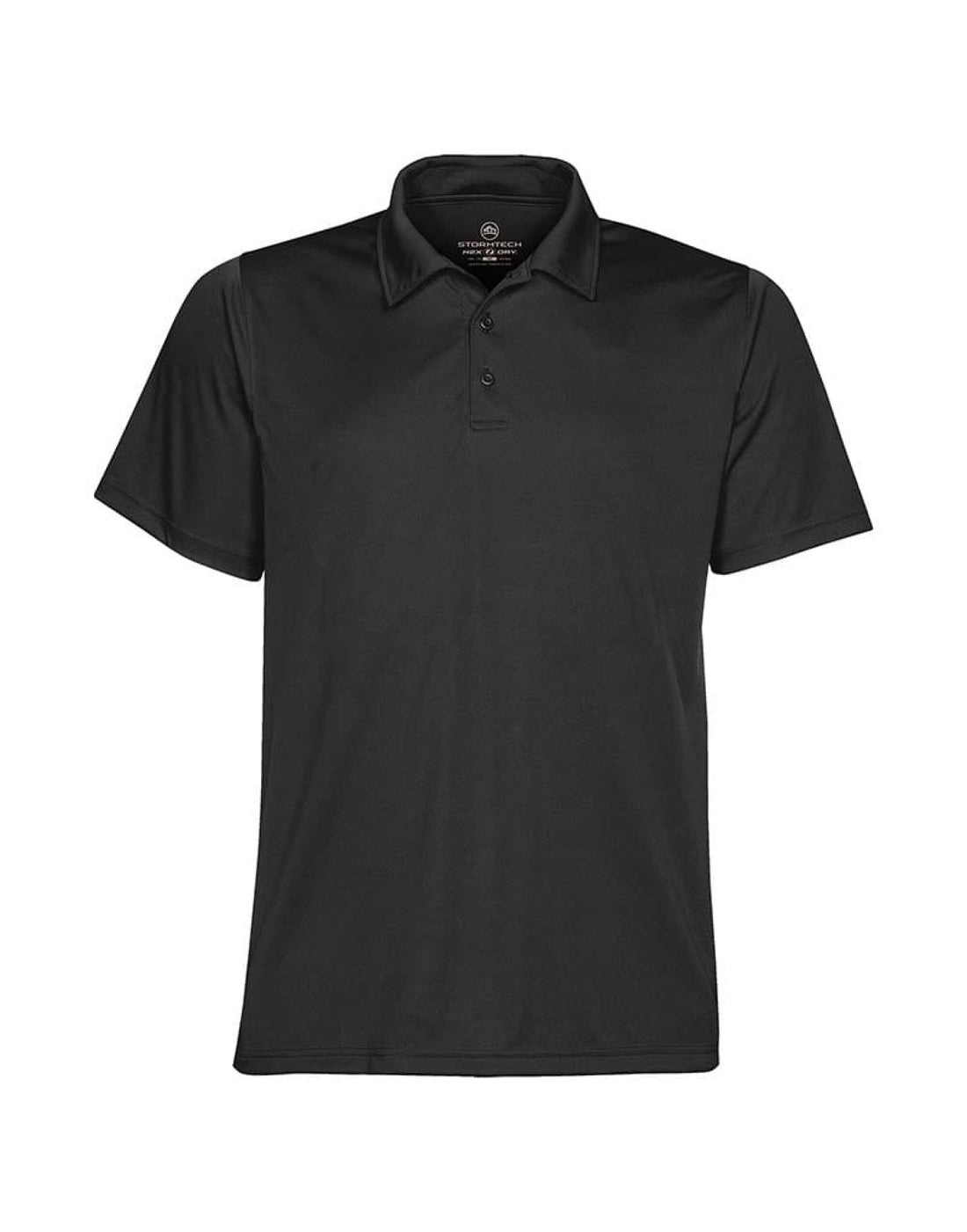 Stormtech Mens H2X-Dry Sport Polo PS-1 - Black - Customisable Polos