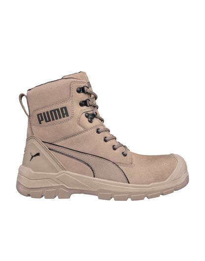 Puma Conquest High ps630740 - Stone - Customisable Trainers