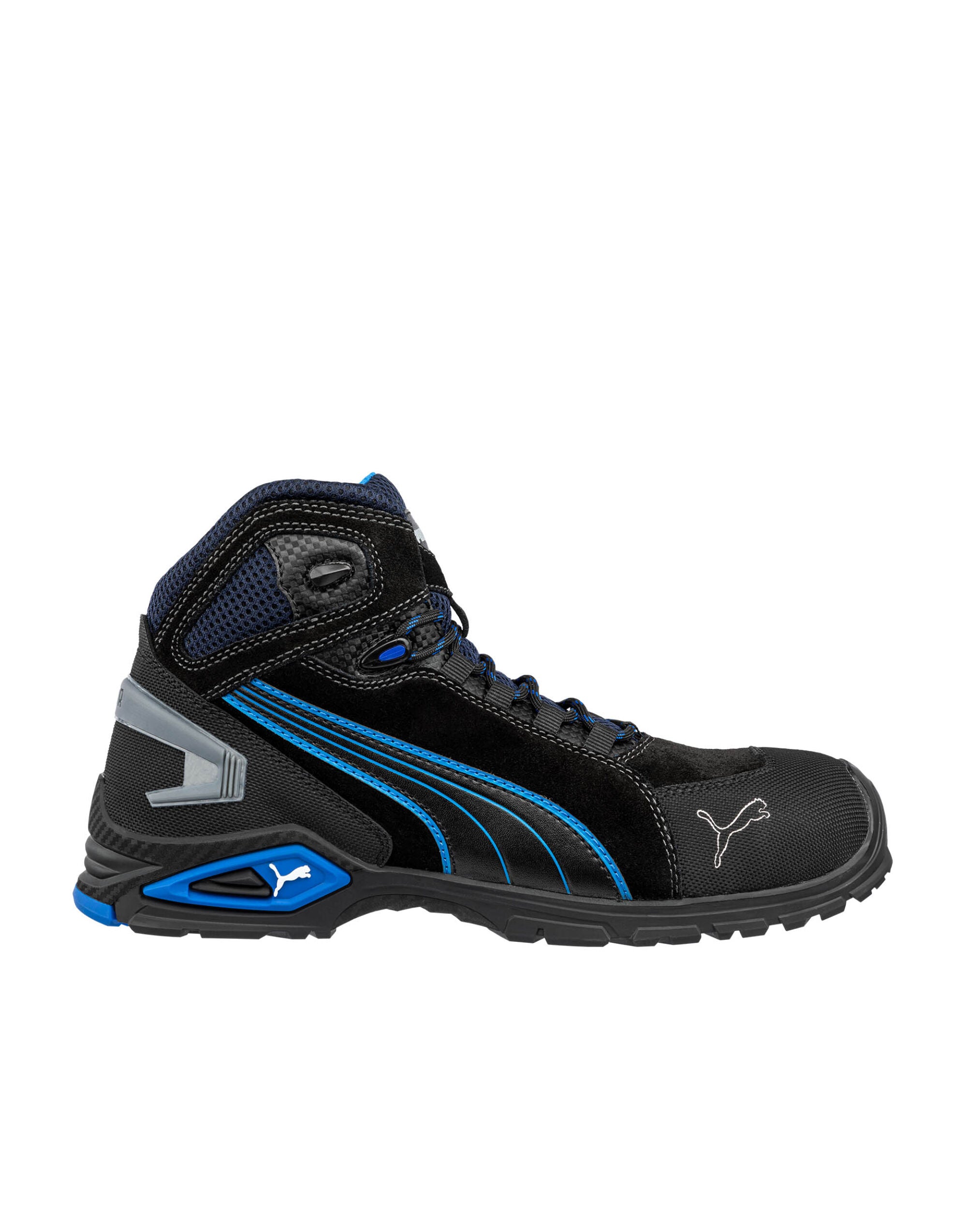 Puma Rio Mid ps632250 - Black Blue - Customisable Trainers