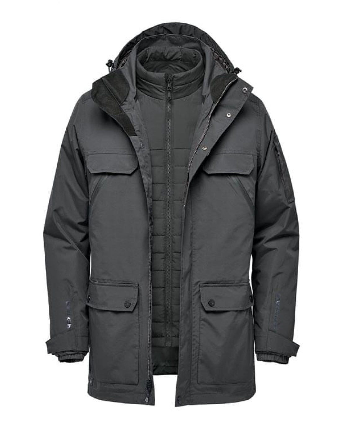 Stormtech Fairbanks 5in1 System Jacket PXR-2 - Graphite - Customisable Jackets
