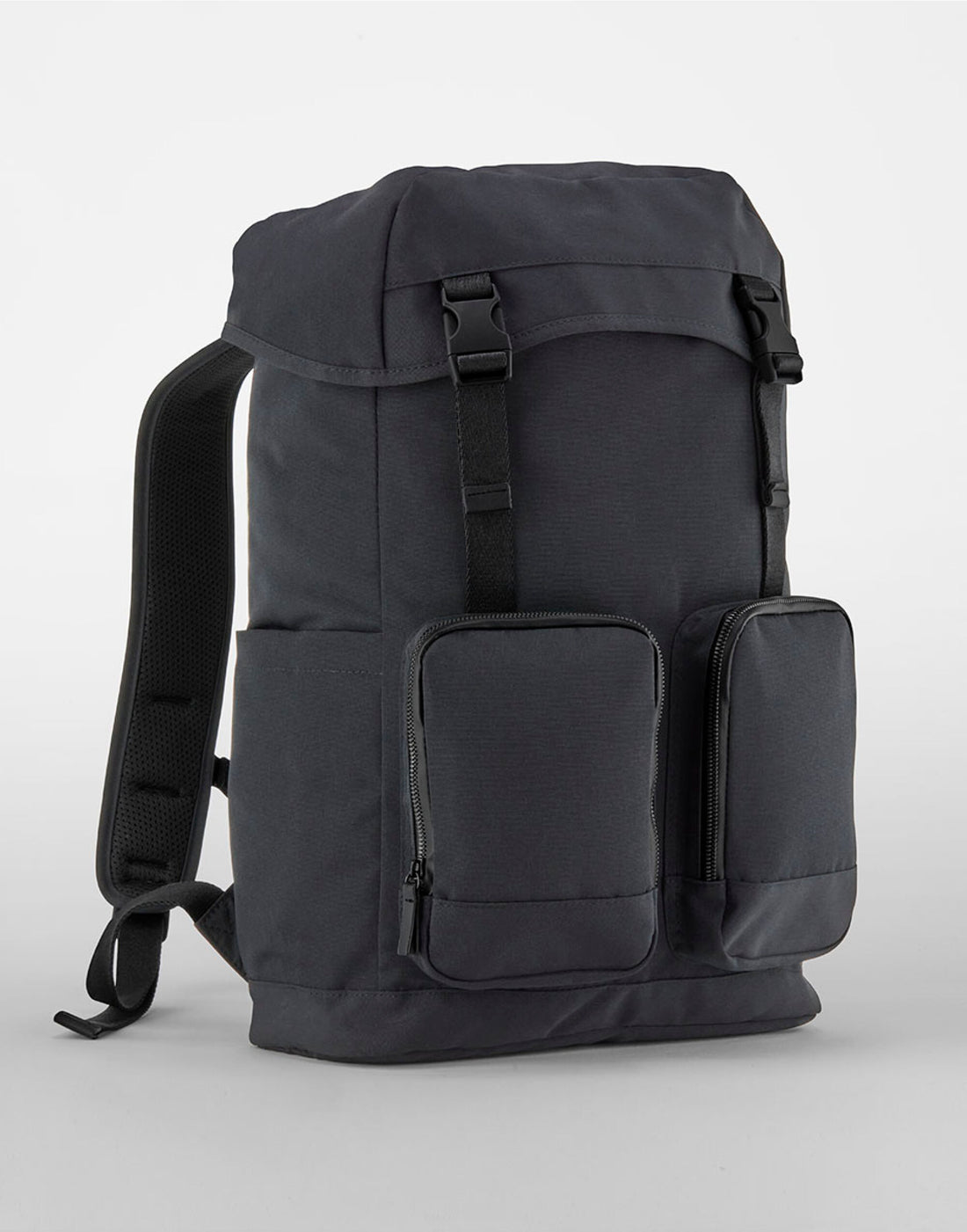 Quadra Stockholm Laptop Rucksack qd270 - Shadow Grey O S - Customisable Bags