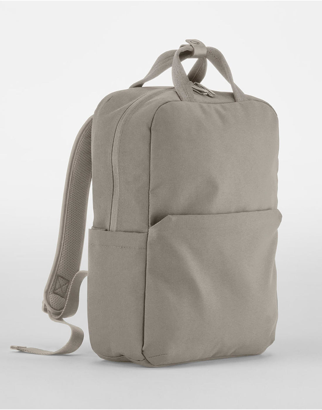 Quadra Stockholm Laptop Backpack qd271 - Natural Stone O S - Customisable Bags