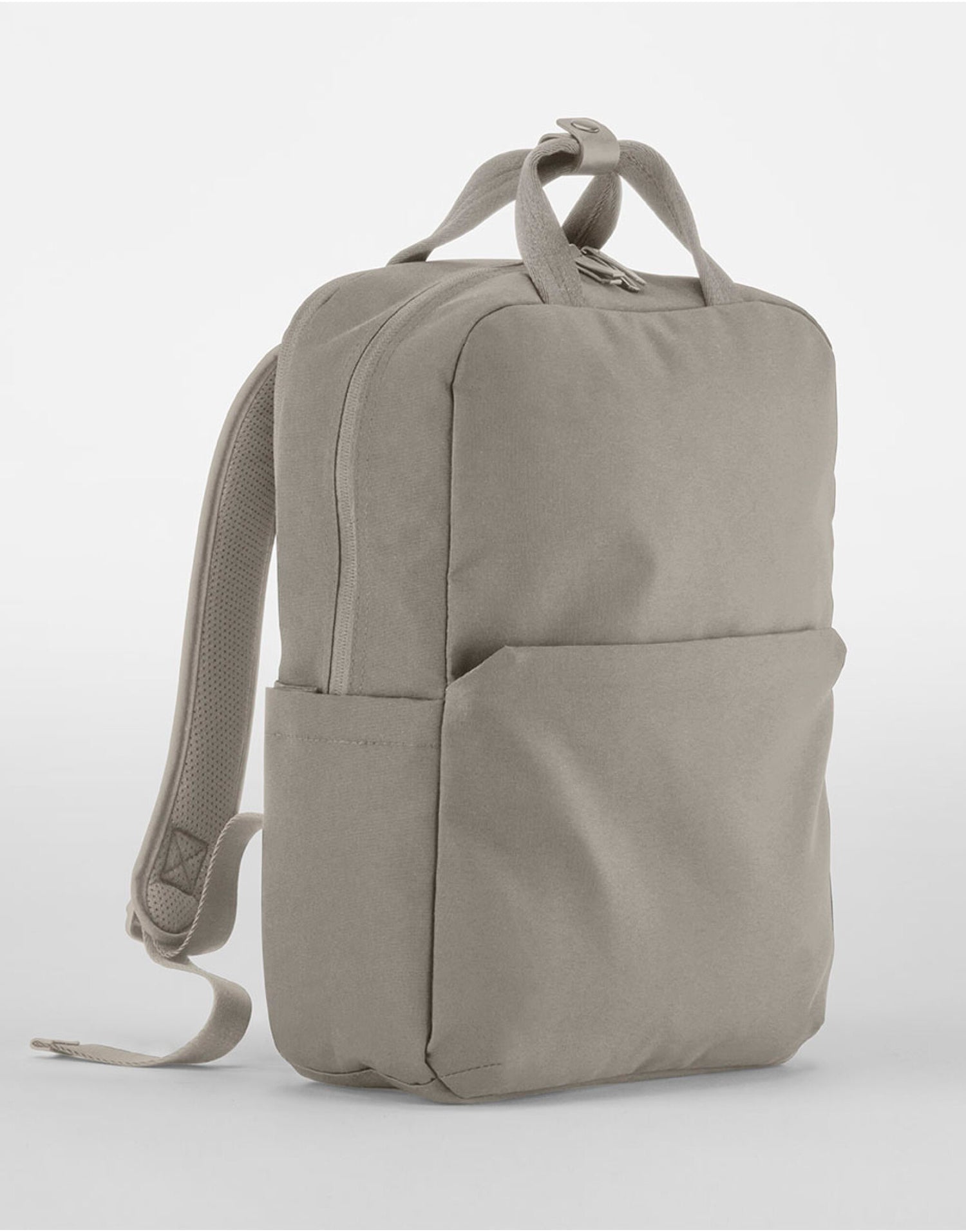 Quadra Stockholm Laptop Backpack qd271 - Natural Stone O S - Customisable Bags