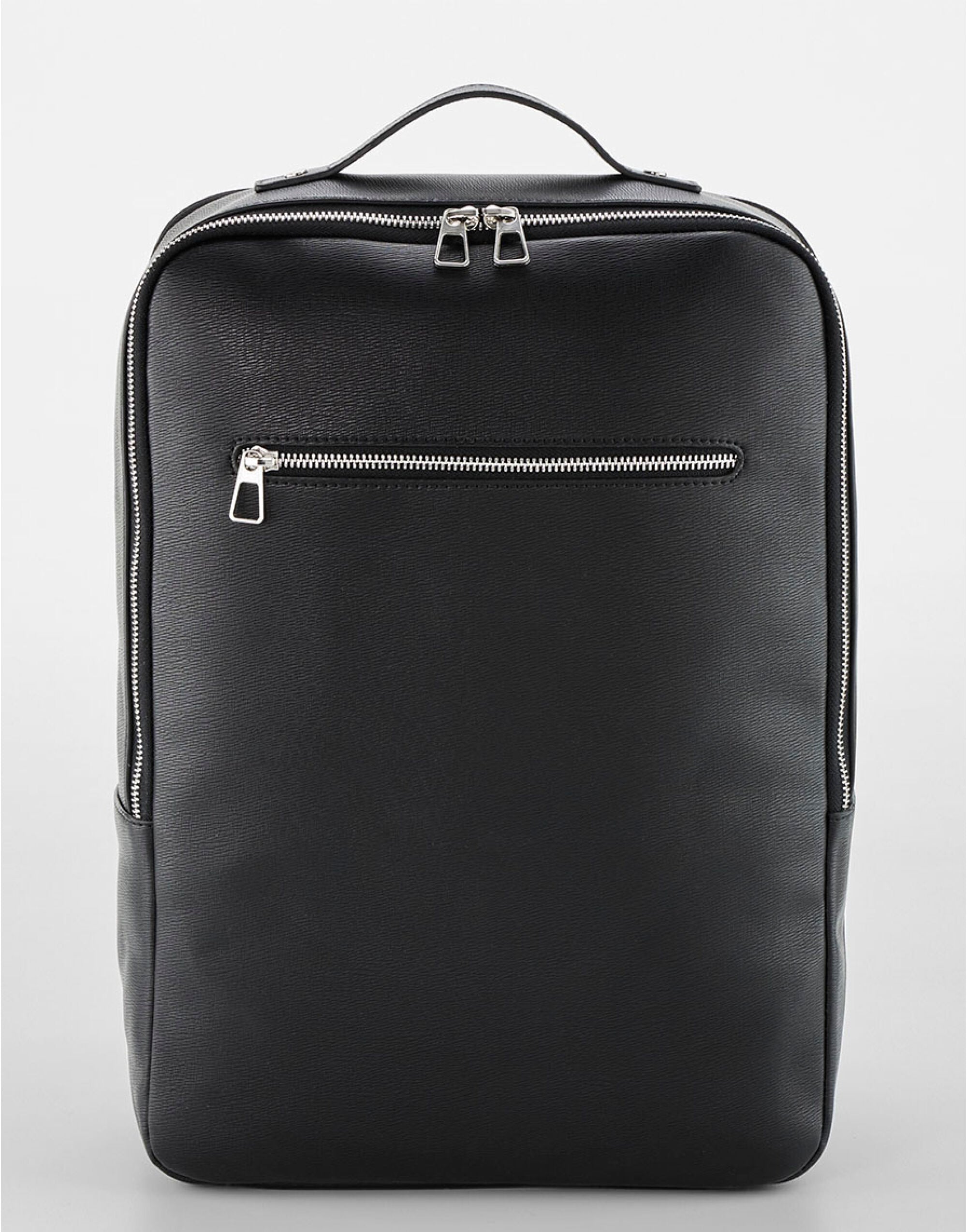 Quadra Tailored Luxe Backpack qd774 - Black O S - Customisable Bags