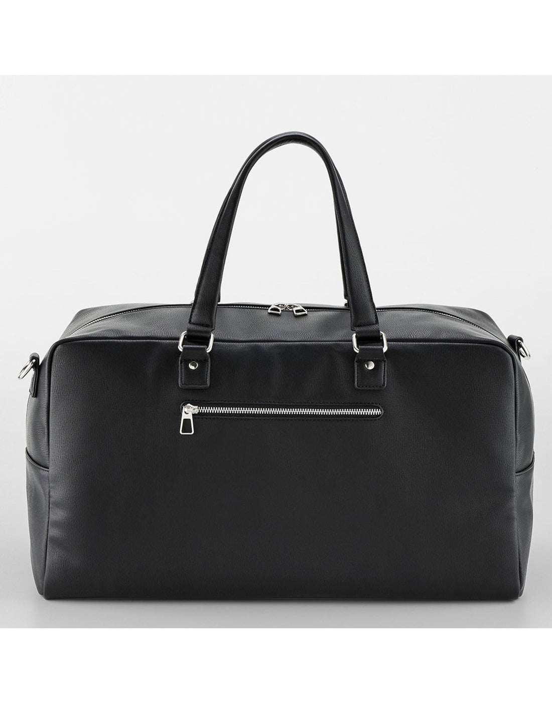 Quadra Tailored Luxe Weekender qd778 - Black O S - Customisable Bags