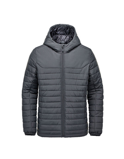 Stormtech Mens Nautilus Quilted Hoody 1 - Dolphin - Customisable Outerwear