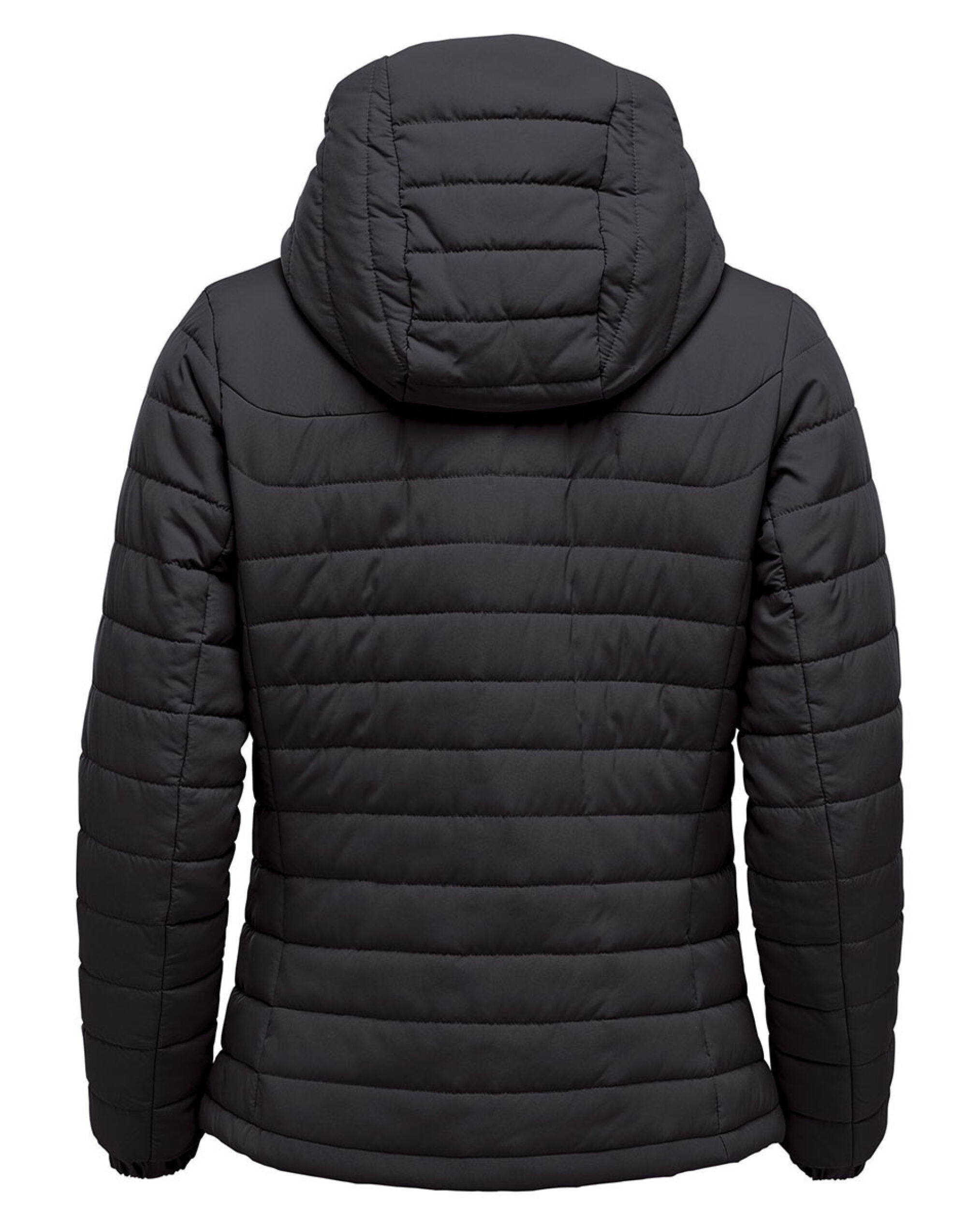 Stormtech Womens Nautilus Qulited Hoody 1w - Black - Customisable Outerwear