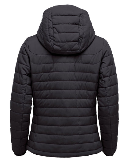 Stormtech Womens Nautilus Qulited Hoody 1w - Black - Customisable Outerwear