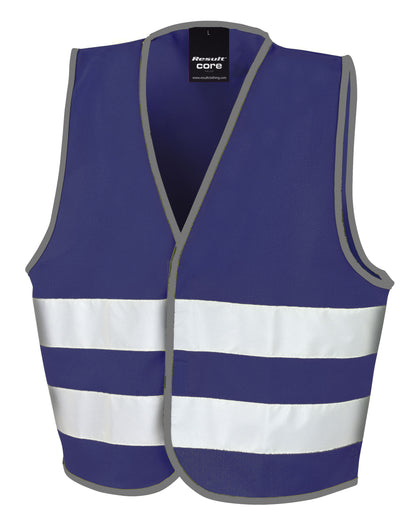 Result Safeguard Result SafeGuard Jr Enhanced Vis Vest R200JEV - Navy - Customisable