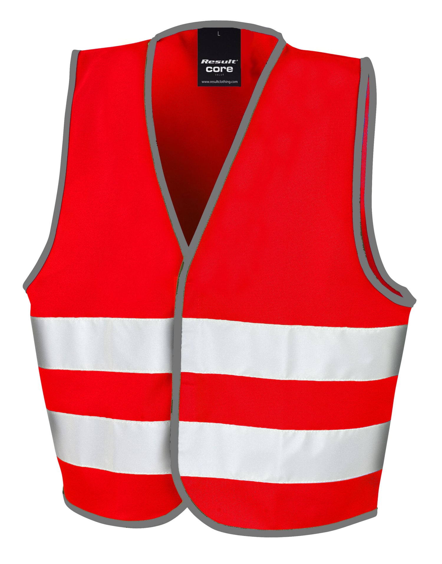 Result Safeguard Result SafeGuard Jr Enhanced Vis Vest R200JEV - Red - Customisable