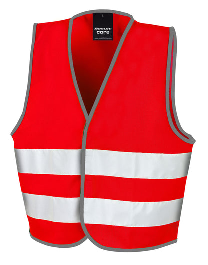 Result Safeguard Result SafeGuard Jr Enhanced Vis Vest R200JEV - Red - Customisable
