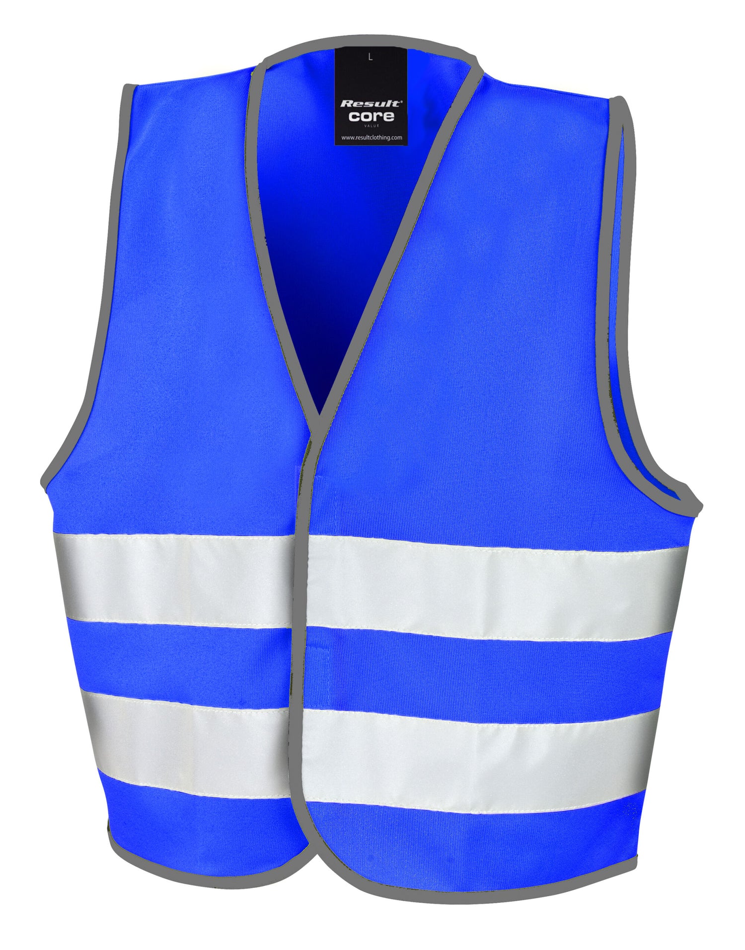 Result Safeguard Result SafeGuard Jr Enhanced Vis Vest R200JEV - Royal Blue - Customisable