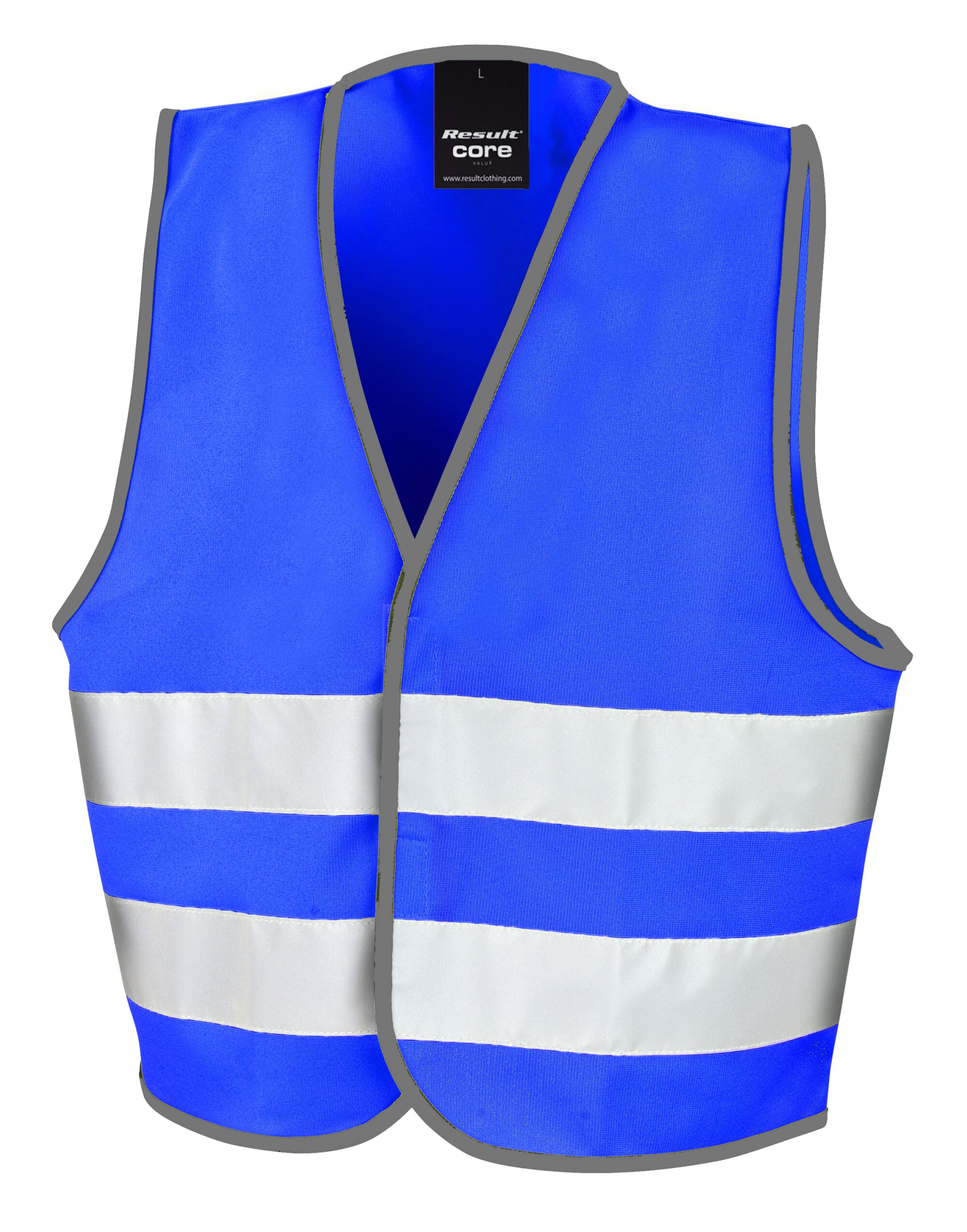 Result Safeguard Result SafeGuard Jr Enhanced Vis Vest R200JEV - Royal Blue - Customisable
