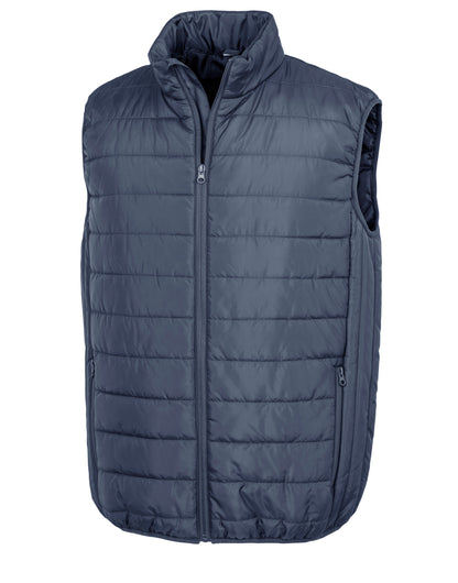 Result Core Promo Padded Bodywarmer R244X - Navy - Customisable Bodywarmer