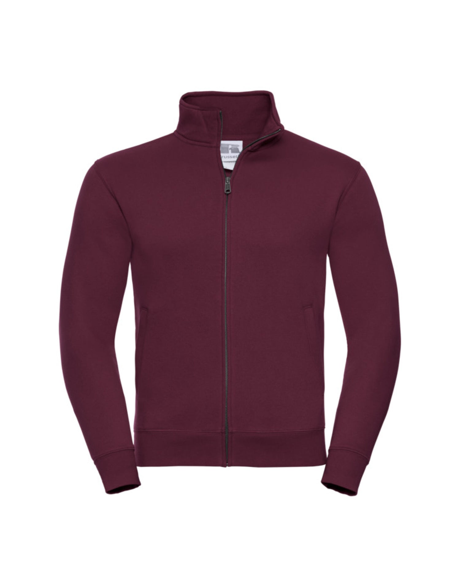 Russell Collection Russell Mens Authentic Sweat Jacket R267M - Burgundy - Customisable Jackets