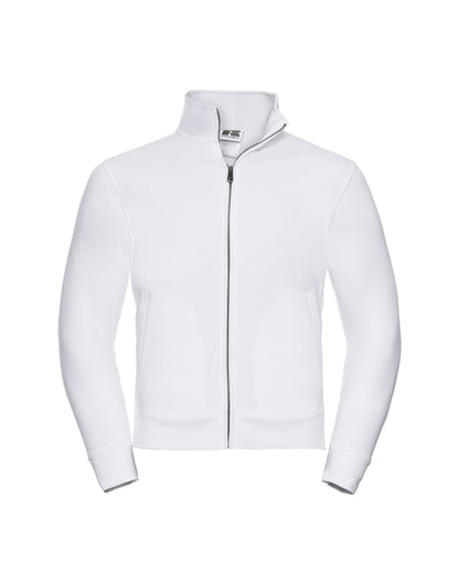 Russell Collection Russell Mens Authentic Sweat Jacket R267M - White - Customisable Jackets