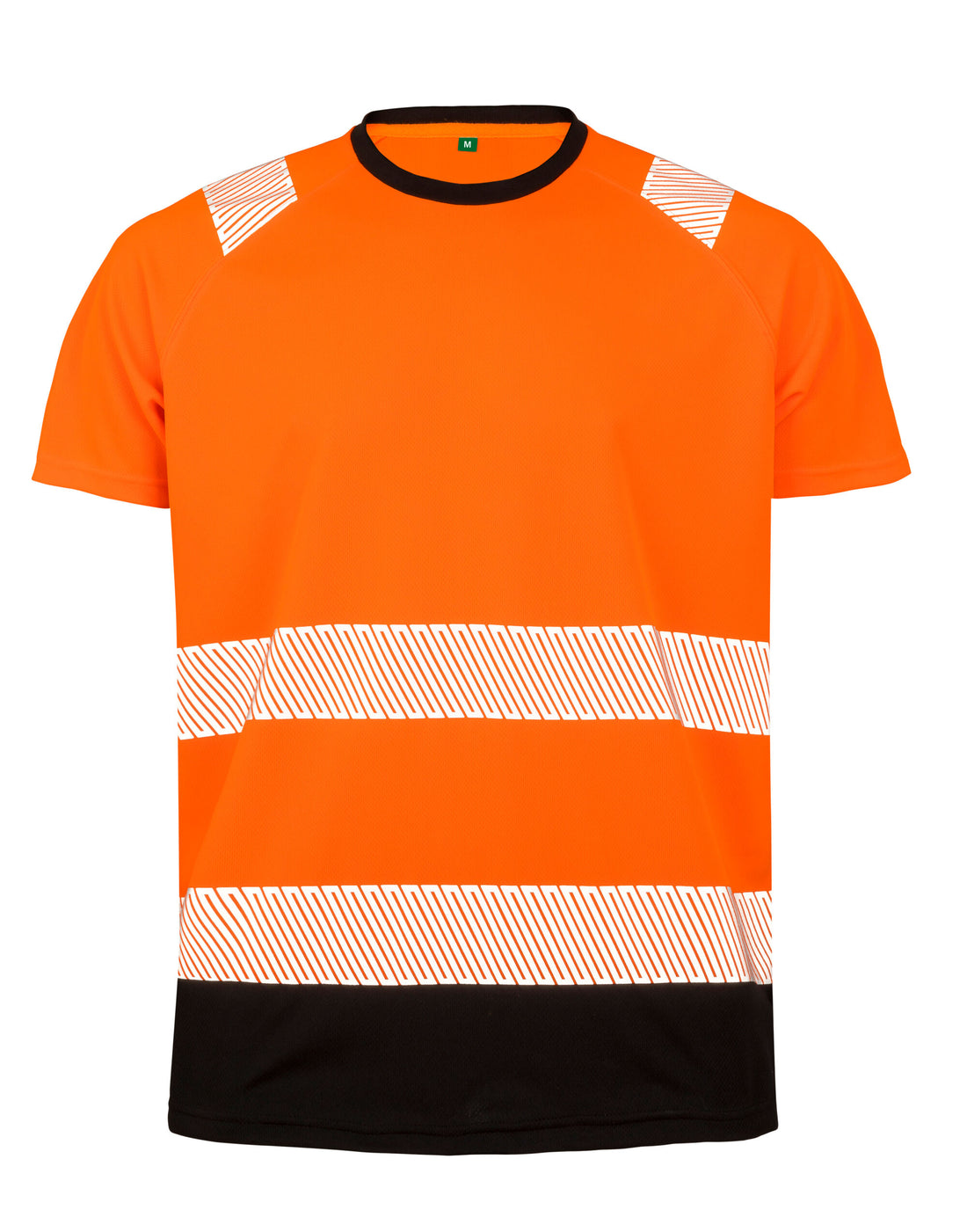 Result Recycled Safety T Shirt R502X - Fluoresent Orange - Customisable T-Shirts
