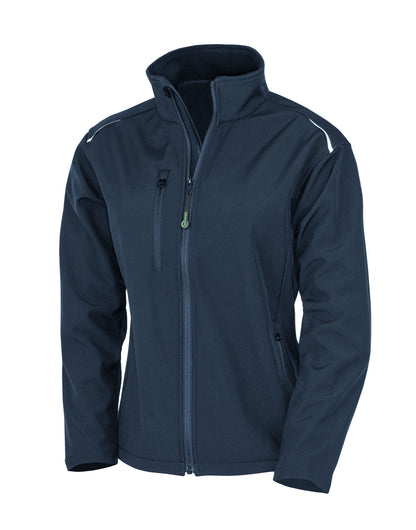 Result Recycled Ladies Pable Softshell R900F - Navy - Customisable Jackets