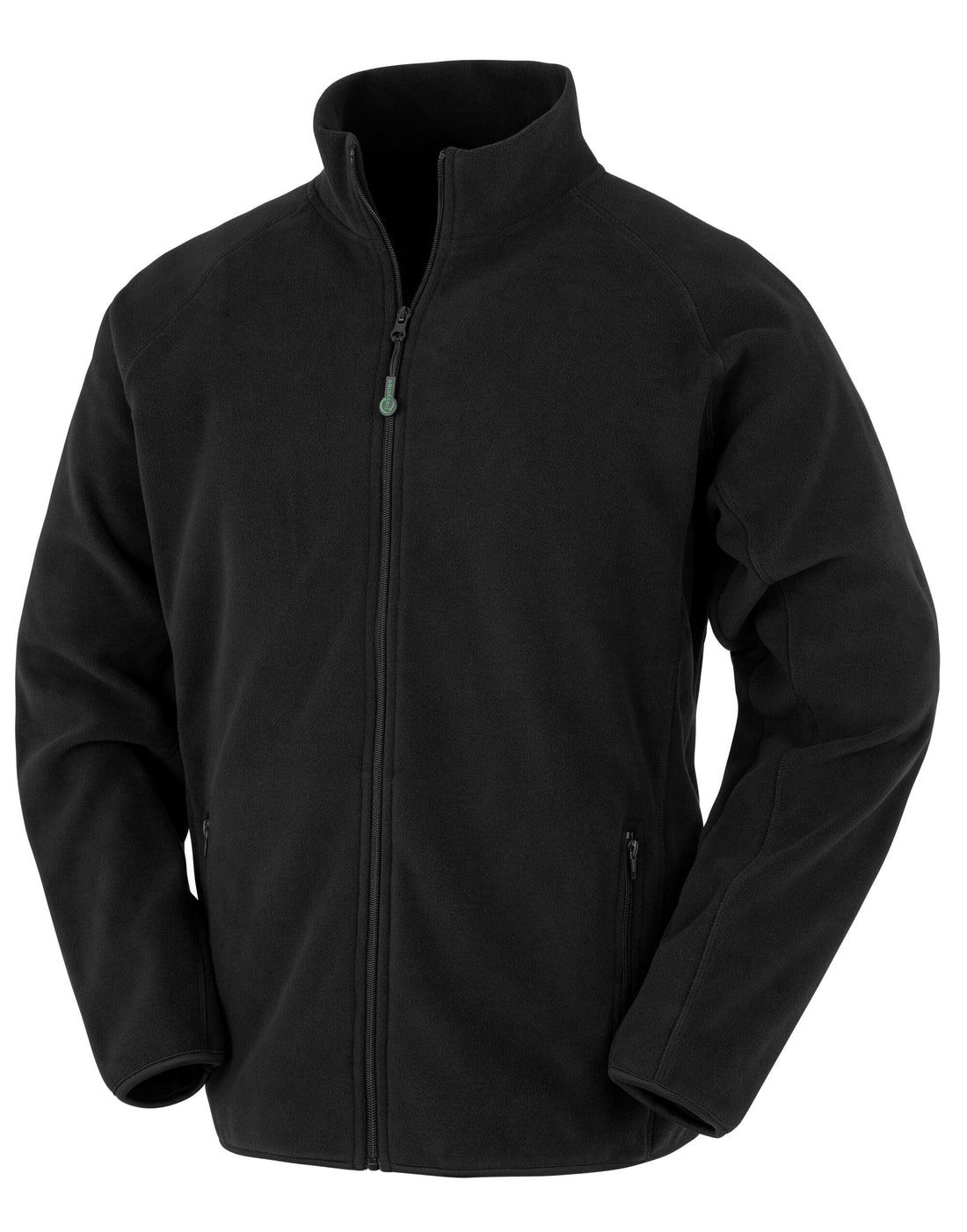 Result Recycled Unisex Fleece Jacket R903X - Black - Customisable Jacket