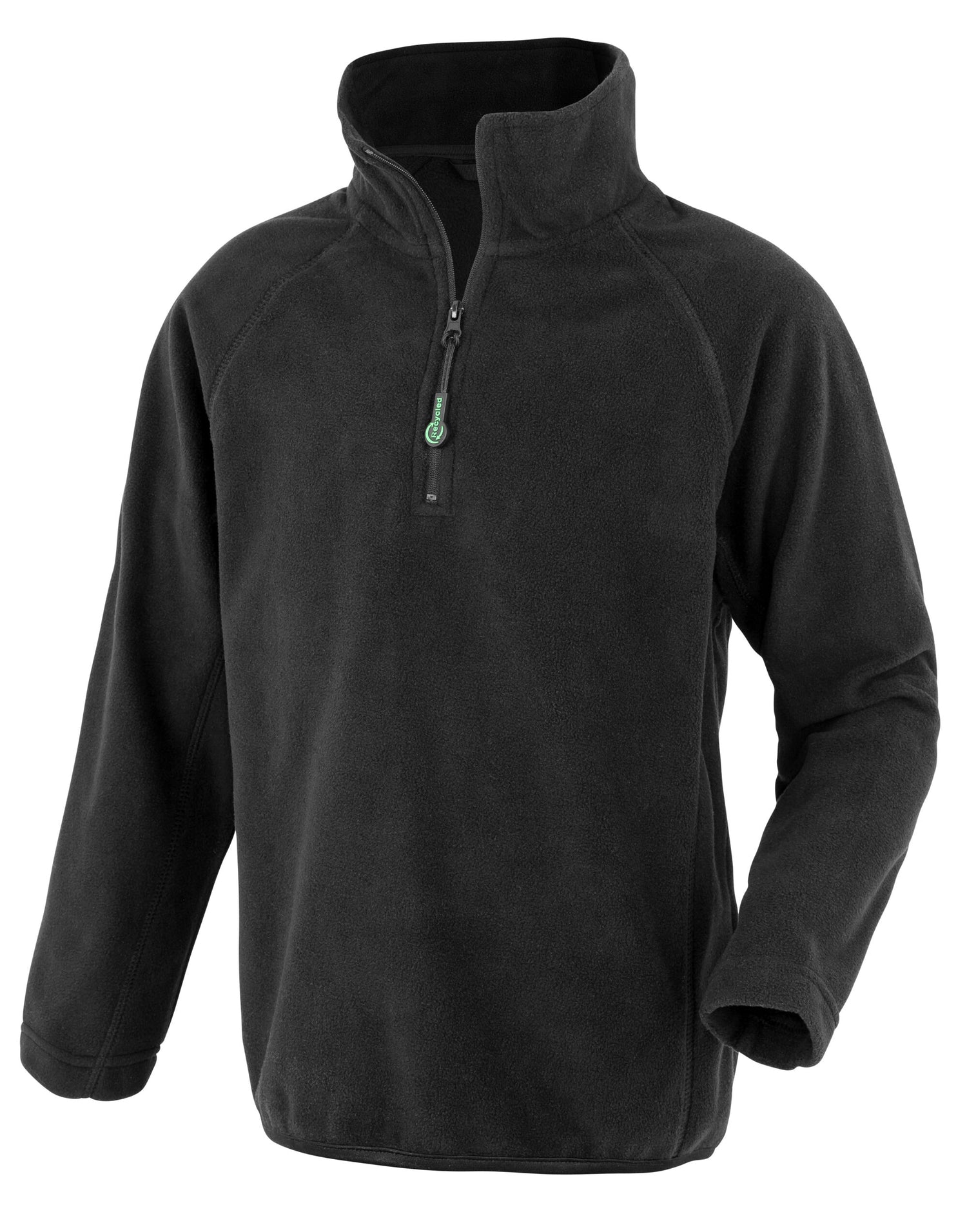 Result Recycled Junior Microfleece Top R905J - Black - Customisable Outerwear