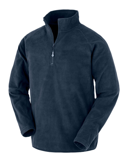 Result Recycled Unisex Microfleece Top R905X - Navy - Customisable Outerwear
