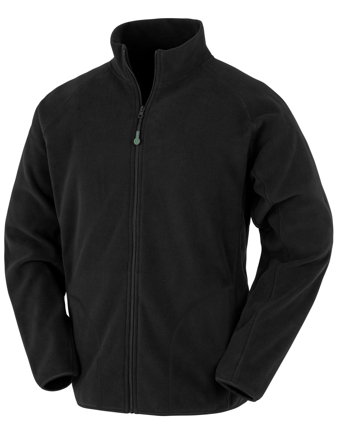 Result Recycled Microfleece Jacket R907X - Black - Customisable Jackets