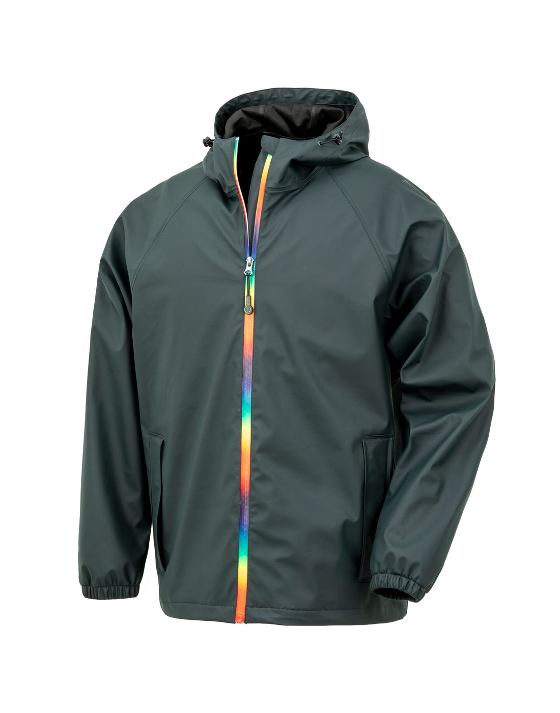 Result Genuine Recycled Result Prism PU Waterproof Jacket R908X - Black Olive - Customisable Jacket