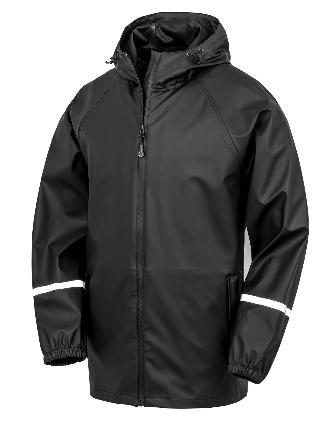 Result Genuine Recycled Result Prism PU Waterproof Jacket R915X - Black - Customisable Jacket