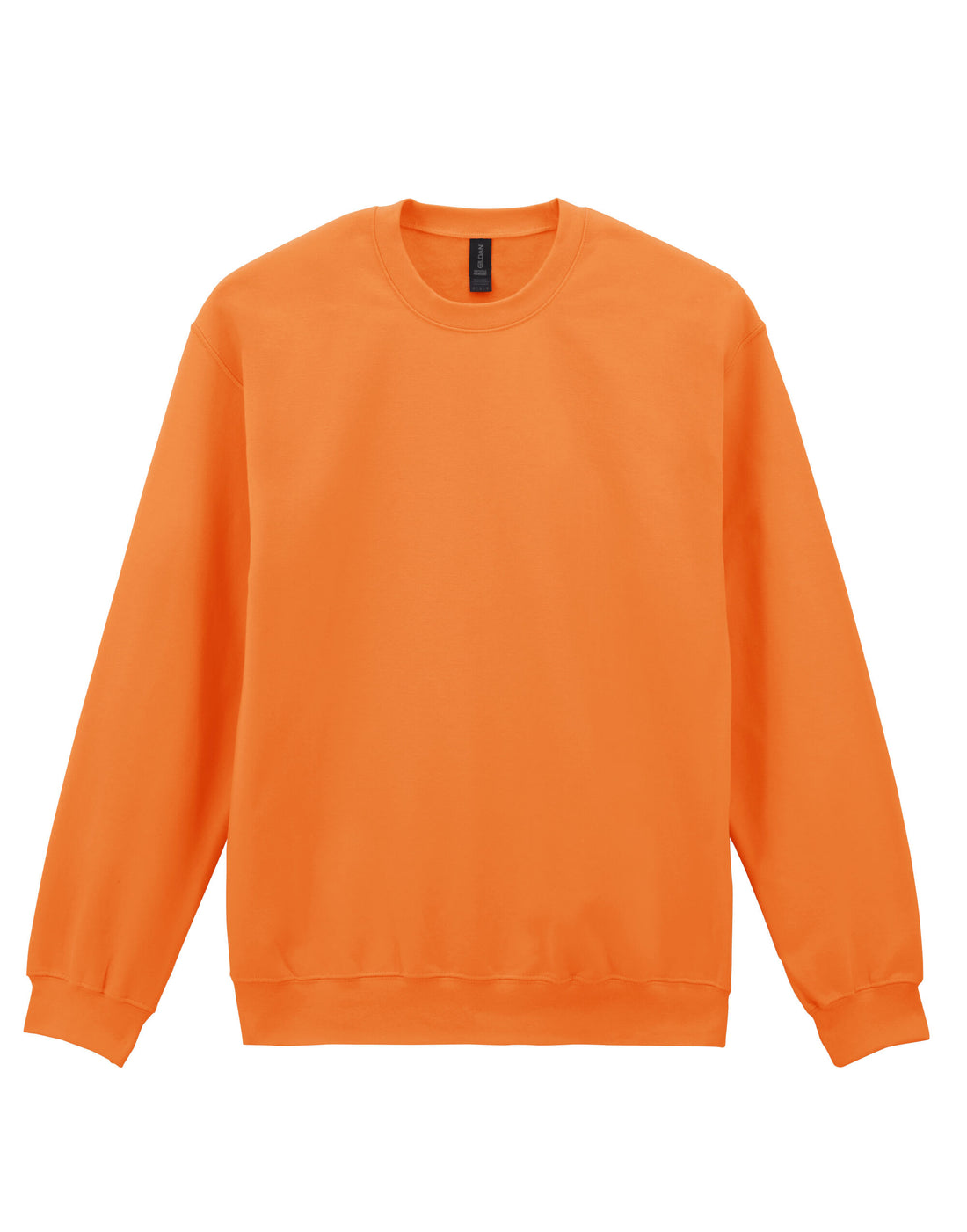 Softstyle Midweight Fleece Adult Crewneck - Tangerine -SF000 - Tangerine - Customisable Sweatshirts And Hoodies