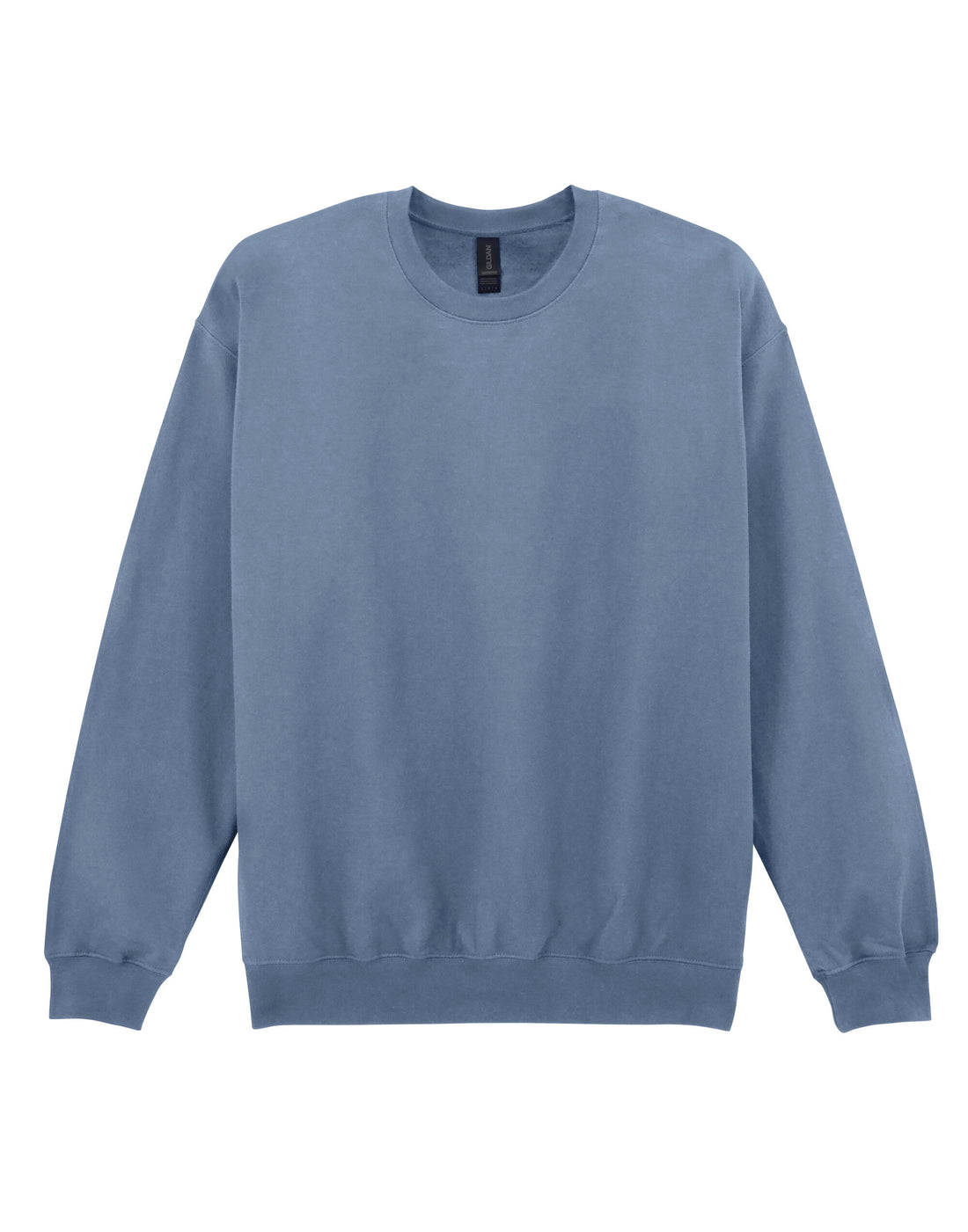 Softstyle Midweight Fleece Adult Crewneck - Stone Blue -SF000 - Stone Blue - Customisable Sweatshirts And Hoodies