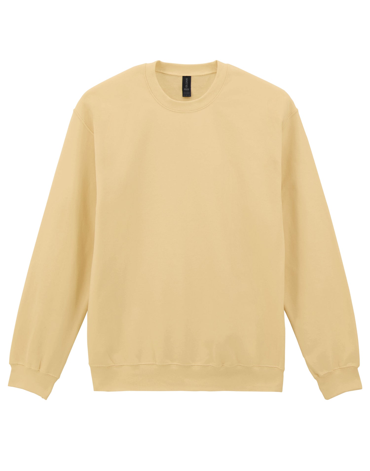 Softstyle Midweight Fleece Adult Crewneck - Yellow Haze -SF000 - Yellow Haze - Customisable Sweatshirts And Hoodies