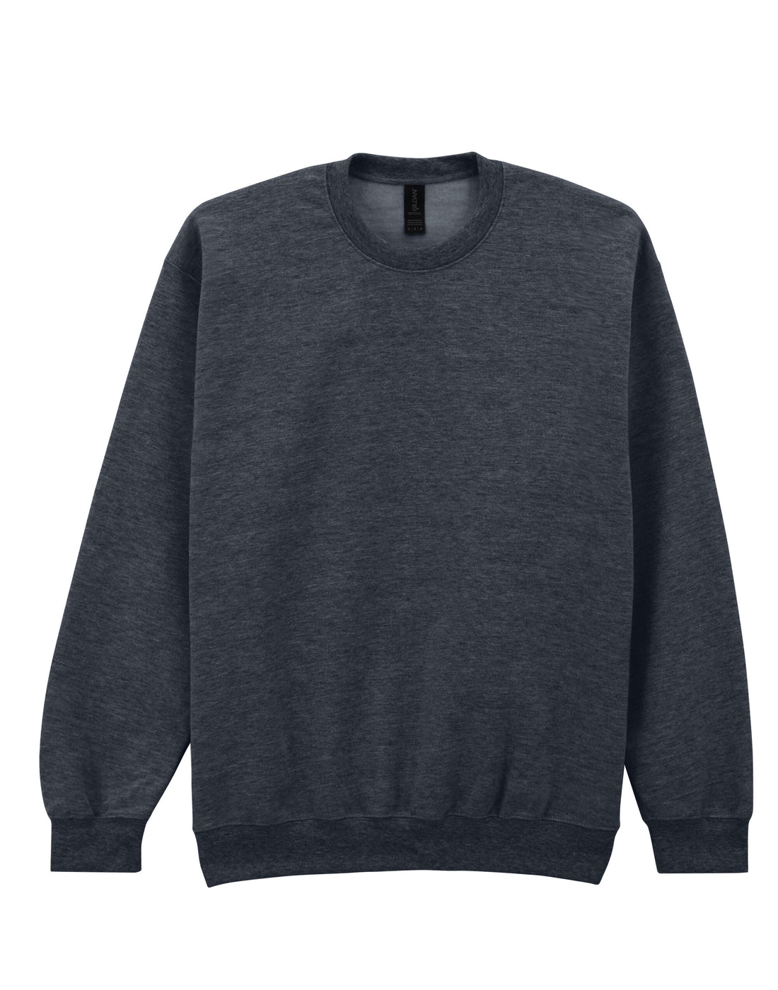 Softstyle Midweight Fleece Adult Crewneck - Dark Heather -SF000 - Dark Heather - Customisable Sweatshirts And Hoodies