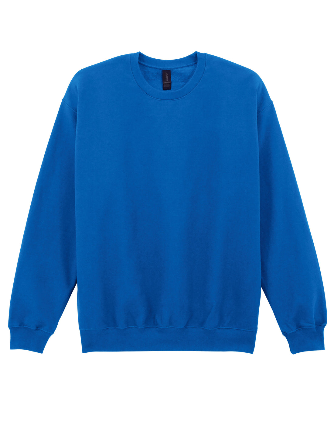 Softstyle Midweight Fleece Adult Crewneck - Royal -SF000 - Royal - Customisable Sweatshirts And Hoodies