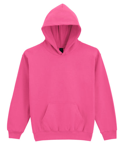 Gildan Softstyle Midw Fleece Youth Hoody SF500B - Pink Lemonade - Customisable Hoodies