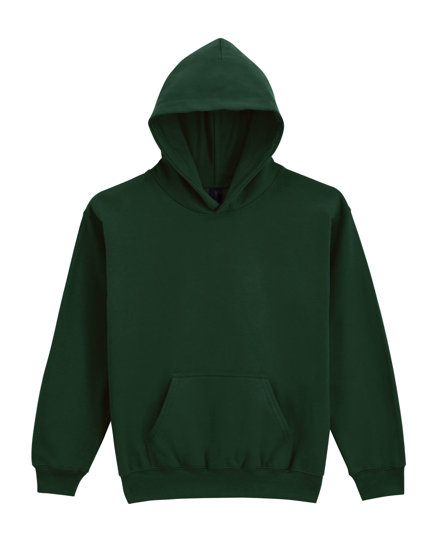 Gildan Softstyle Midw Fleece Youth Hoody SF500B - Forest Green - Customisable Hoodies