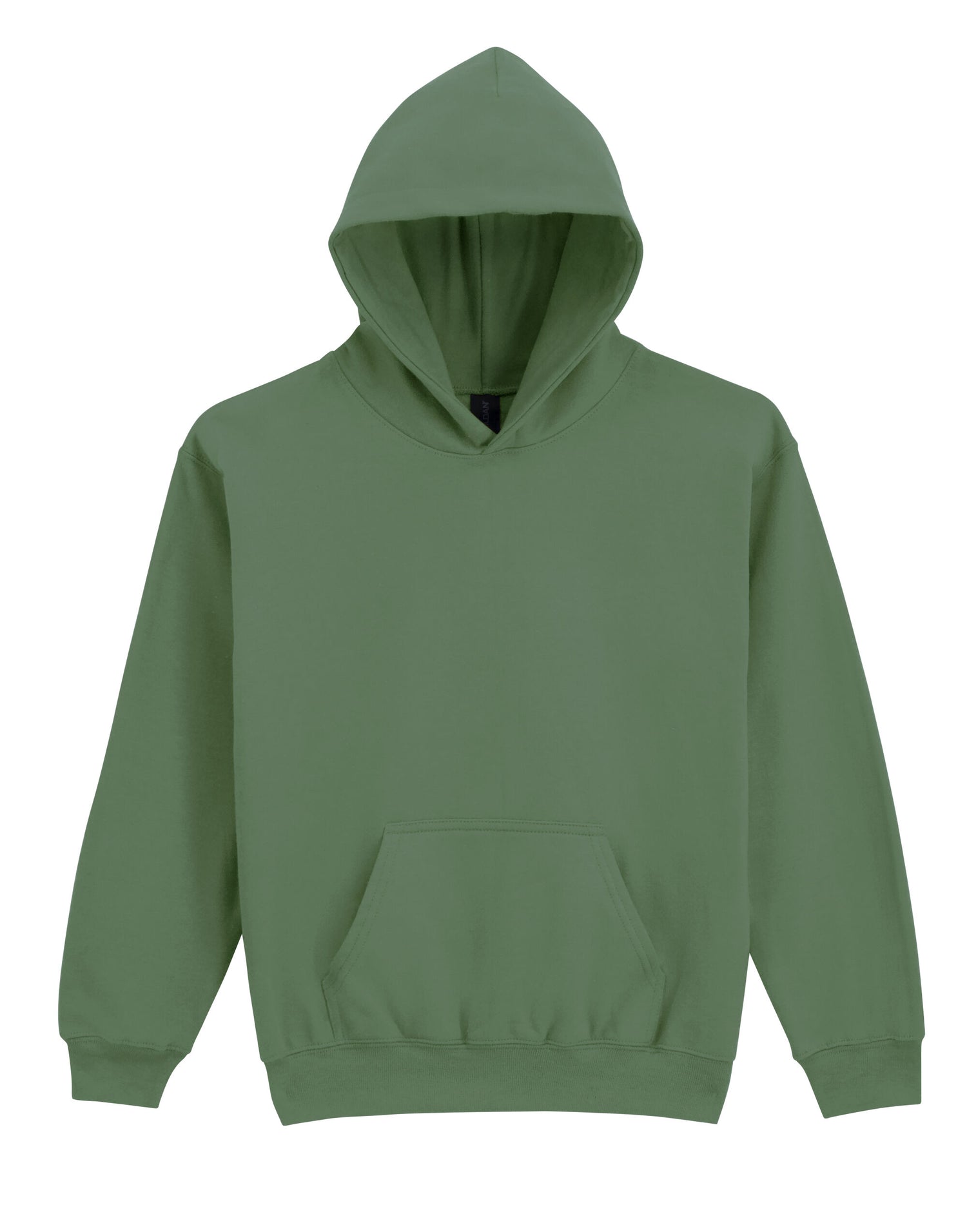 Gildan Softstyle Midw Fleece Youth Hoody SF500B - Military Green - Customisable Hoodies