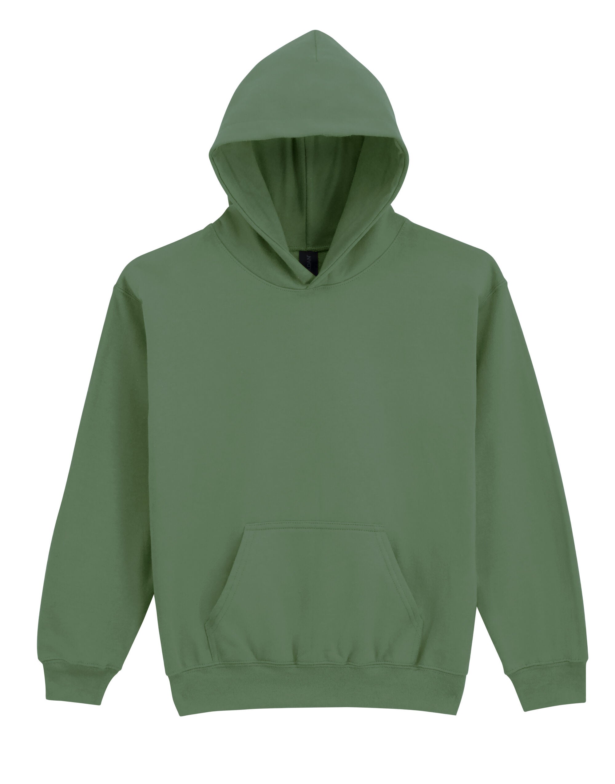 Gildan Softstyle Midw Fleece Youth Hoody SF500B - Military Green - Customisable Hoodies