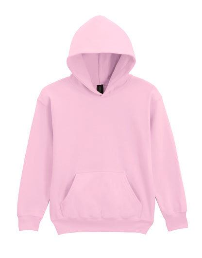 Gildan Softstyle Midw Fleece Youth Hoody SF500B - Light Pink - Customisable Hoodies