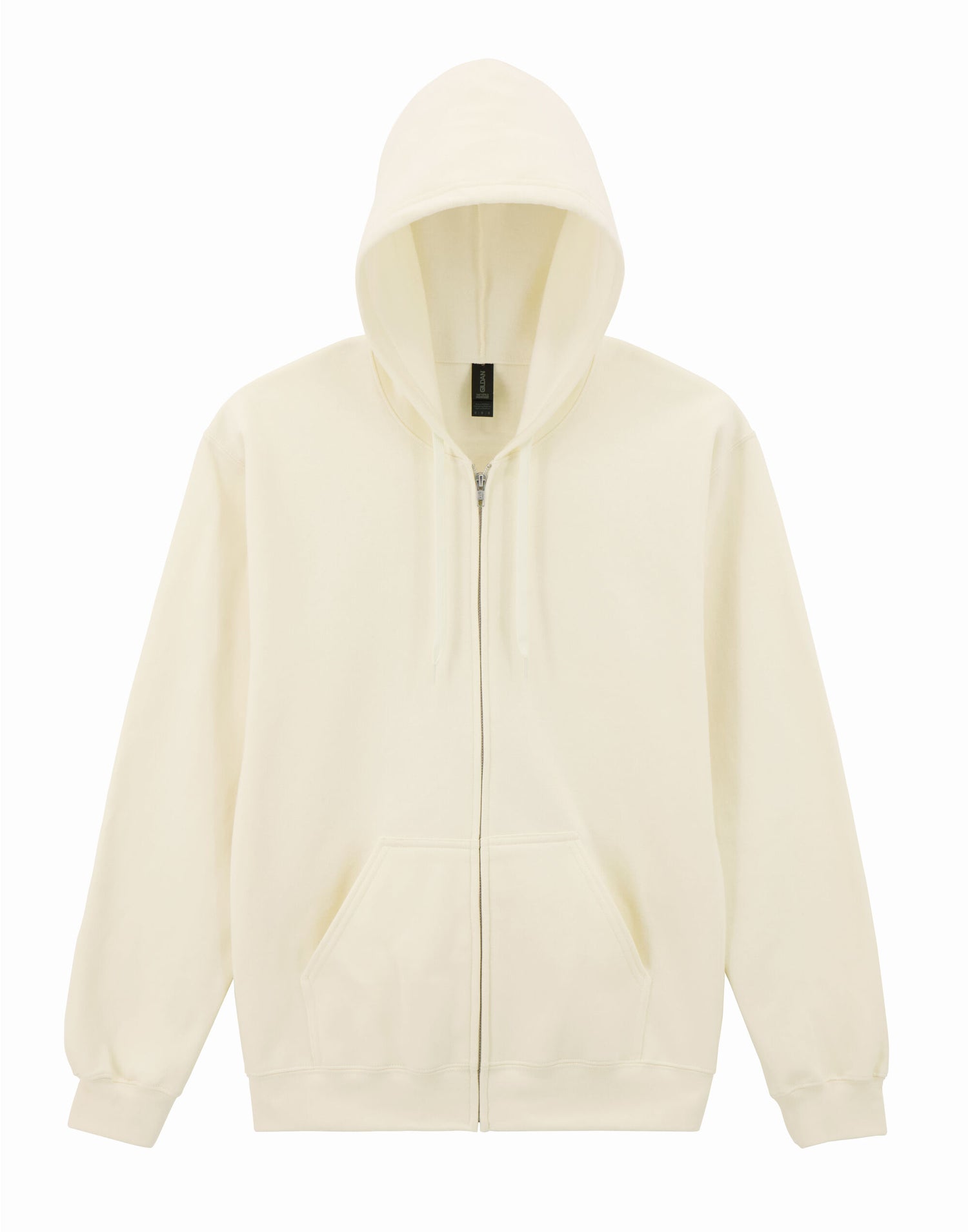 Gildan Softyle Midweight Full Zip Hoody SF600 - Off White - Customisable Hoodies