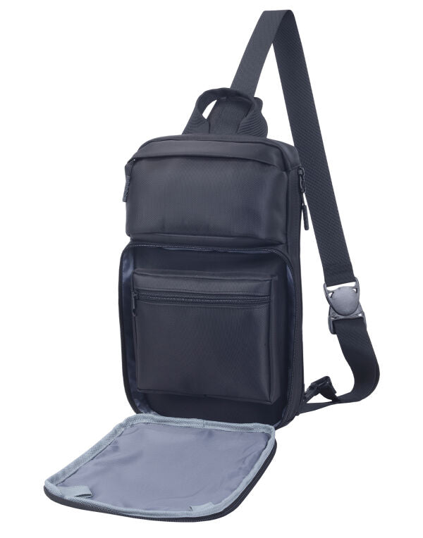 Shugon Gap Crossbody Sling Bag SH1877 - Black O S - Customisable
