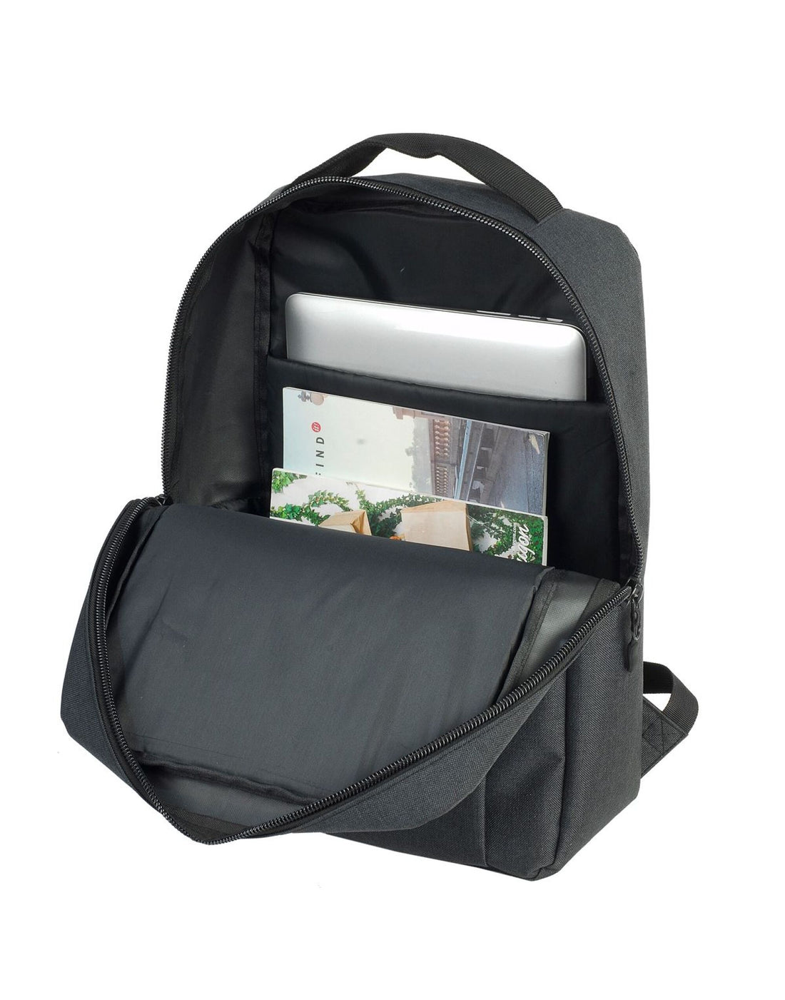 Shugon Sembach Basic Laptop Backpack sh5801 - Black Melange O S - Customisable Bags