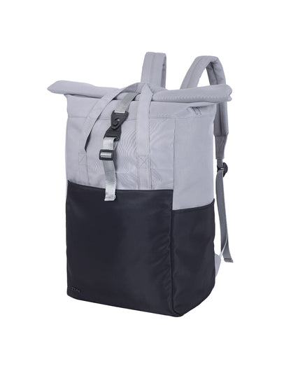 Shugon Ruby Roll-Top Laptop Backpack SH7255 - Black Grey O S - Customisable Bags