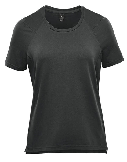 Stormtech Lady Tundra Performance SS Tee TFX2W TFX-2W - Graphite - Customisable T-Shirts