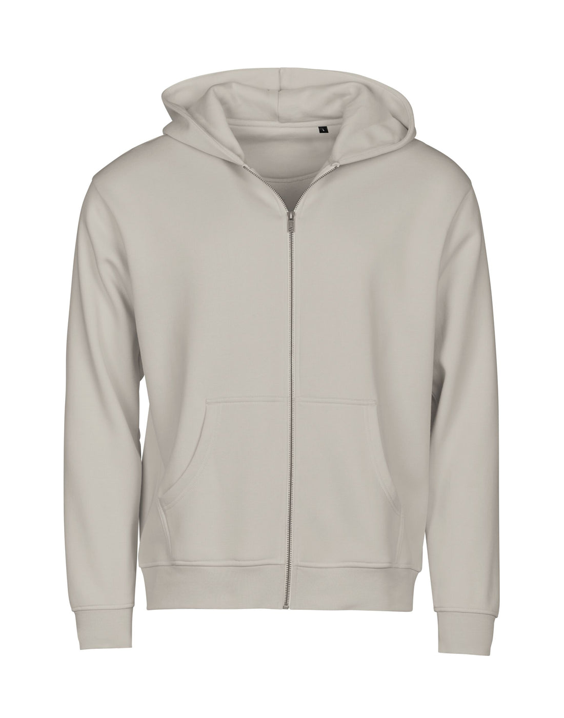 Tee Jays Urban Hooded Fill Zip Sweat TJ5154 - Cement - Customisable Hoodies