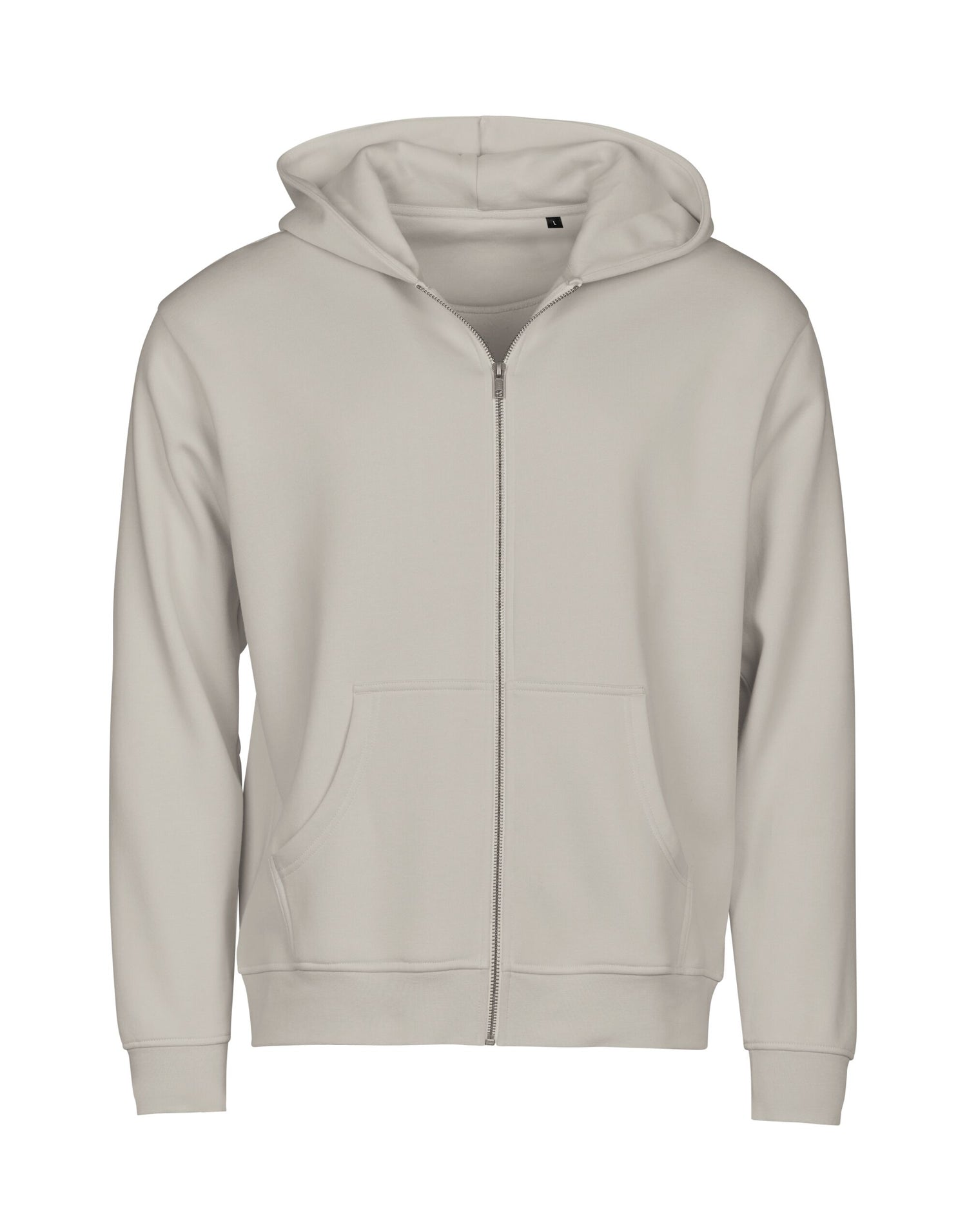 Tee Jays Urban Hooded Fill Zip Sweat TJ5154 - Cement - Customisable Hoodies