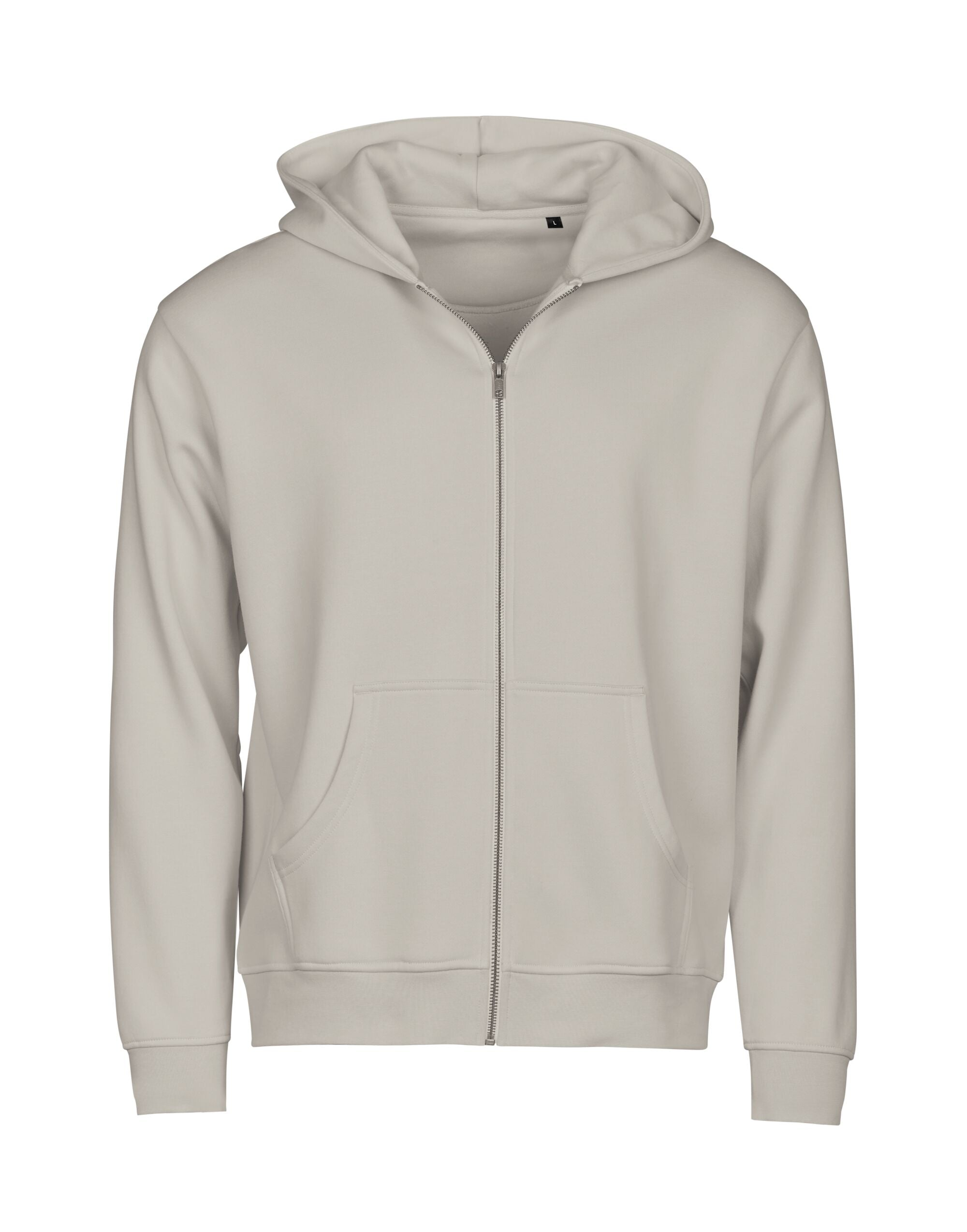 Tee Jays Urban Hooded Fill Zip Sweat TJ5154 - Cement - Customisable Hoodies