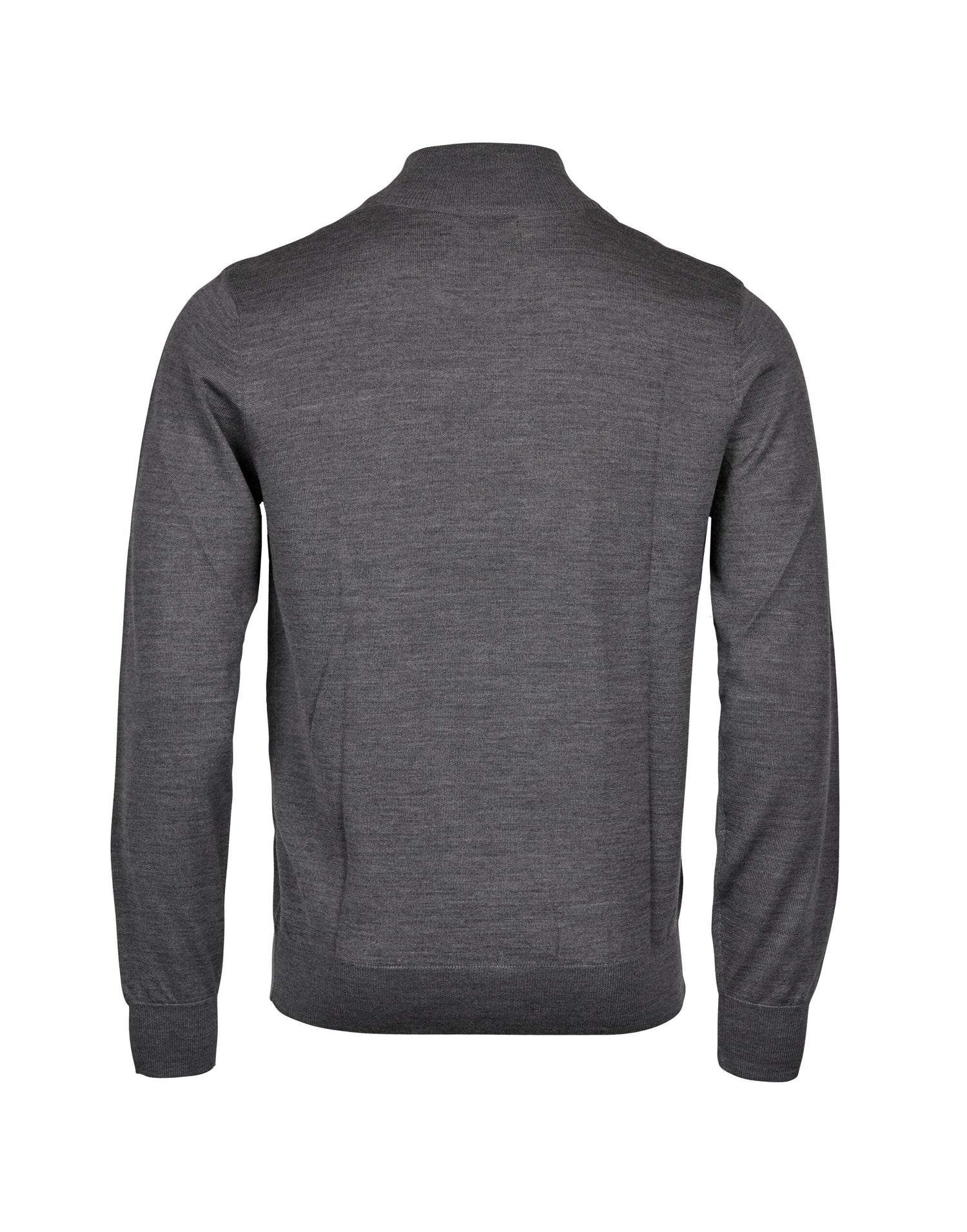 Tee Jays Mens Half Zip TJ6010 - Grey Melange - Customisable Jumper