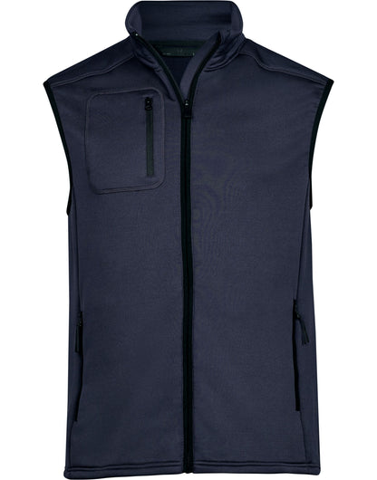 Tee Jays Mens Stretch Fleece Bodywarmer TJ9104 - Navy - Customisable Bodywarmer